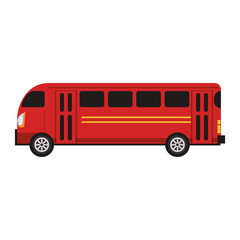 Bus PNG image icon with transparent background