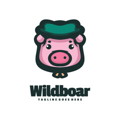 Wildboar Logo Vector