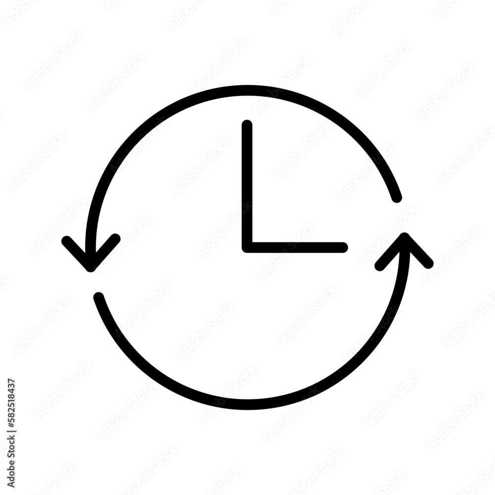 Poster account history outline vector icon. account history stock vector icon for web, mobile app and ui de