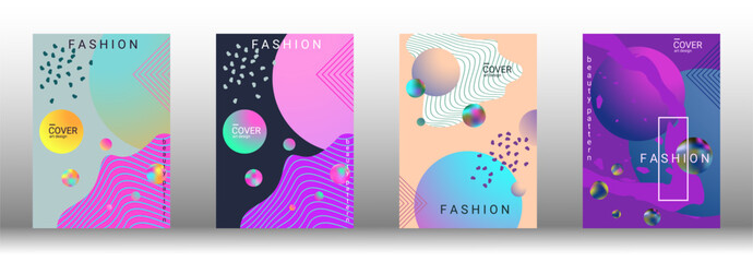 Future futuristic template with abstract forms for banner design, poster, booklet, report, journal.