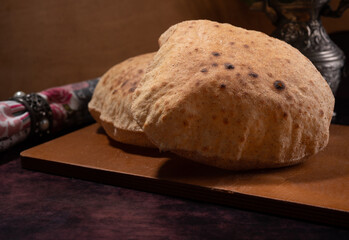 bread oriental ramadan breakfast brown color 