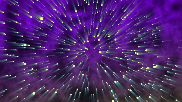 Fractual Rays Graphics Motion