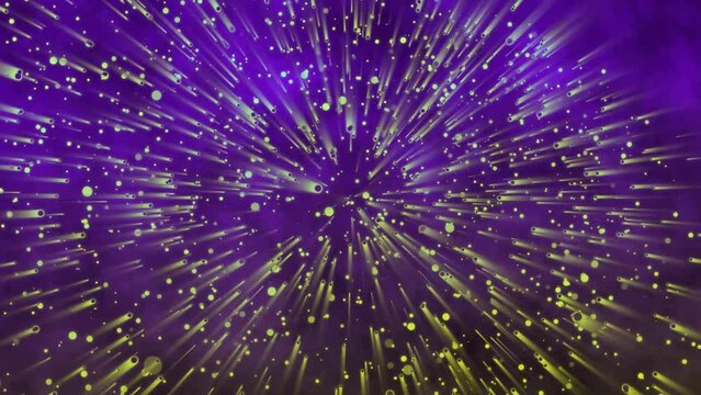 Fractual Particles Graphics Motion