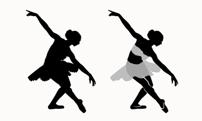 ballet silhouettes