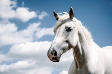 Obraz na płótnie Canvas gorgeous horse. Generative AI