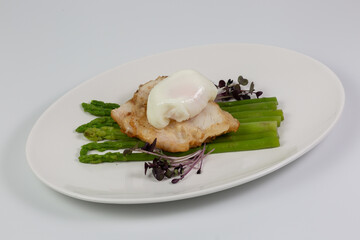 grilled fish on a plate