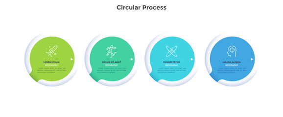 Modern Infographic Vector Template