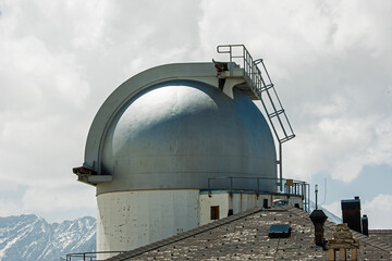 Sternwarte auf dem Gornergrat, ob Zermatt, Wallis, Schweiz