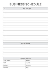 Business Schedule Planner