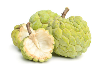 Sugar-apple with cross section