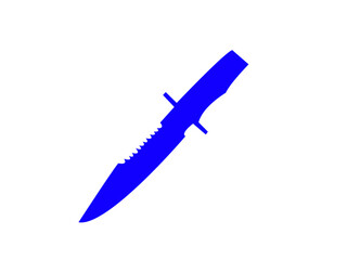 Disposable knife vector image. Silhouette of a knife vector image. Knife silhouette vector image. Meat cleaver knife vector image. Meat cleaver knife vector image. Knife vector image.