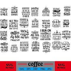 Coffee Svg Bundle 16