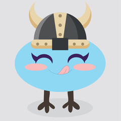 Ndoge - cute egg character illustration design