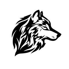 wolf vector svg