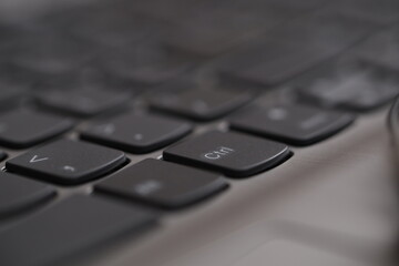 laptop keyboard  laptop keyboard close up Photo