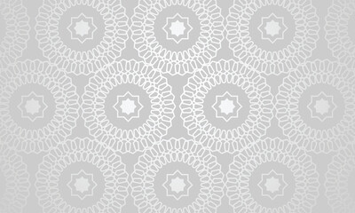 Seamless ramadan islamic pattern in arabian style illustration
