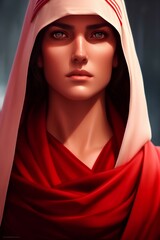 Naklejka premium Mary, Mother of Jesus Christ