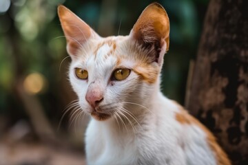 Salvador, Bahia, Brazil, Zoo Cat. April 5,2022. Generative AI