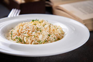 Rice with herbs