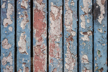 Abstract Texture Of Layers Of Peeling Paint