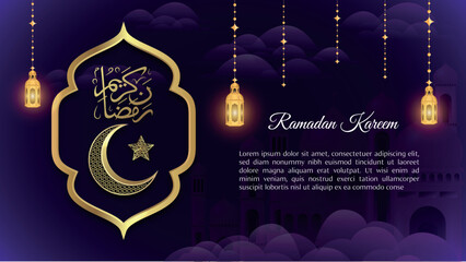 background with mosque