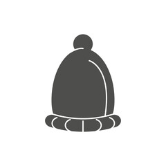 png image of cold weather hat icon with transparent background