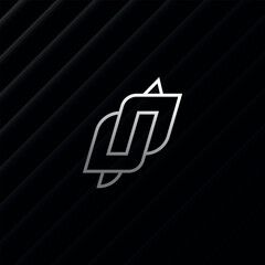 Creative, original UP logo. Vector design. © Murat İrfan Yalçın