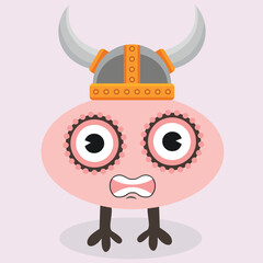 Ndoge - cute egg character illustration design