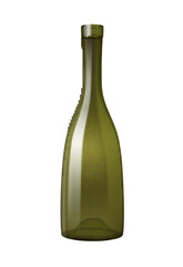 Realistic Wine Bottle