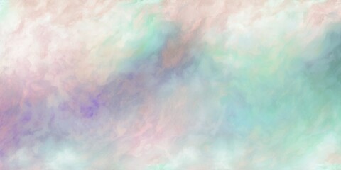 Fototapeta na wymiar Soft watercolor textured background in pastel tones generative ai