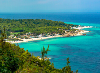 Plakat Sithonia peninsula seascape in Chalkidiki, Greece