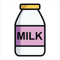 milk icon vector design template