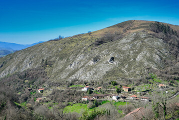 Vindias village, Grado muncipality, Asturias, Spain