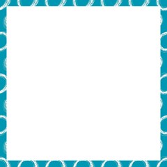 Unique Square artistic frame and border