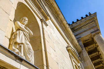 famous Glyptothek museum in munich