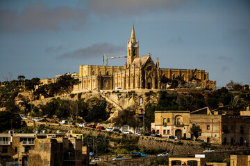 Fototapeta premium view of the cathedral country