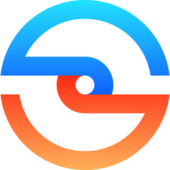 Circular Geometric Logo