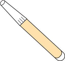 Marker pencil or regular peach