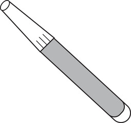 Marker pencil or regular silver