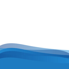Abstract Wavy Gradient Footer