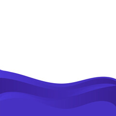 Abstract Wavy Gradient Footer