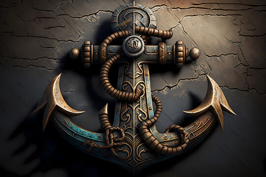 Anchors Aweigh: Navigating Through Life's Waves | AI Generative
