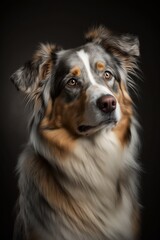 Australian Shepherd Portrait