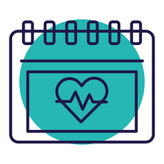 png image calendar icon on lines with transparent background