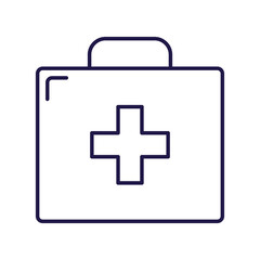 first aid kit icon png image with transparent background
