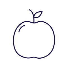 Apple PNG image icon with transparent background