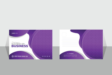 Corporate postcard design template. amazing and modern postcard design. stylish corporate postcard design Creative modern corporate business postcard EDDM design template Corporate postcard template 