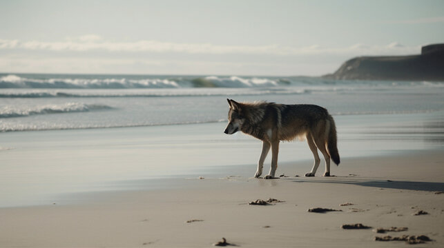 Beach Wolf