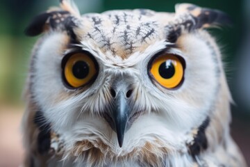 Obraz premium an outdoor owl. Generative AI