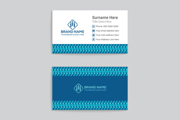 Stylish business card template